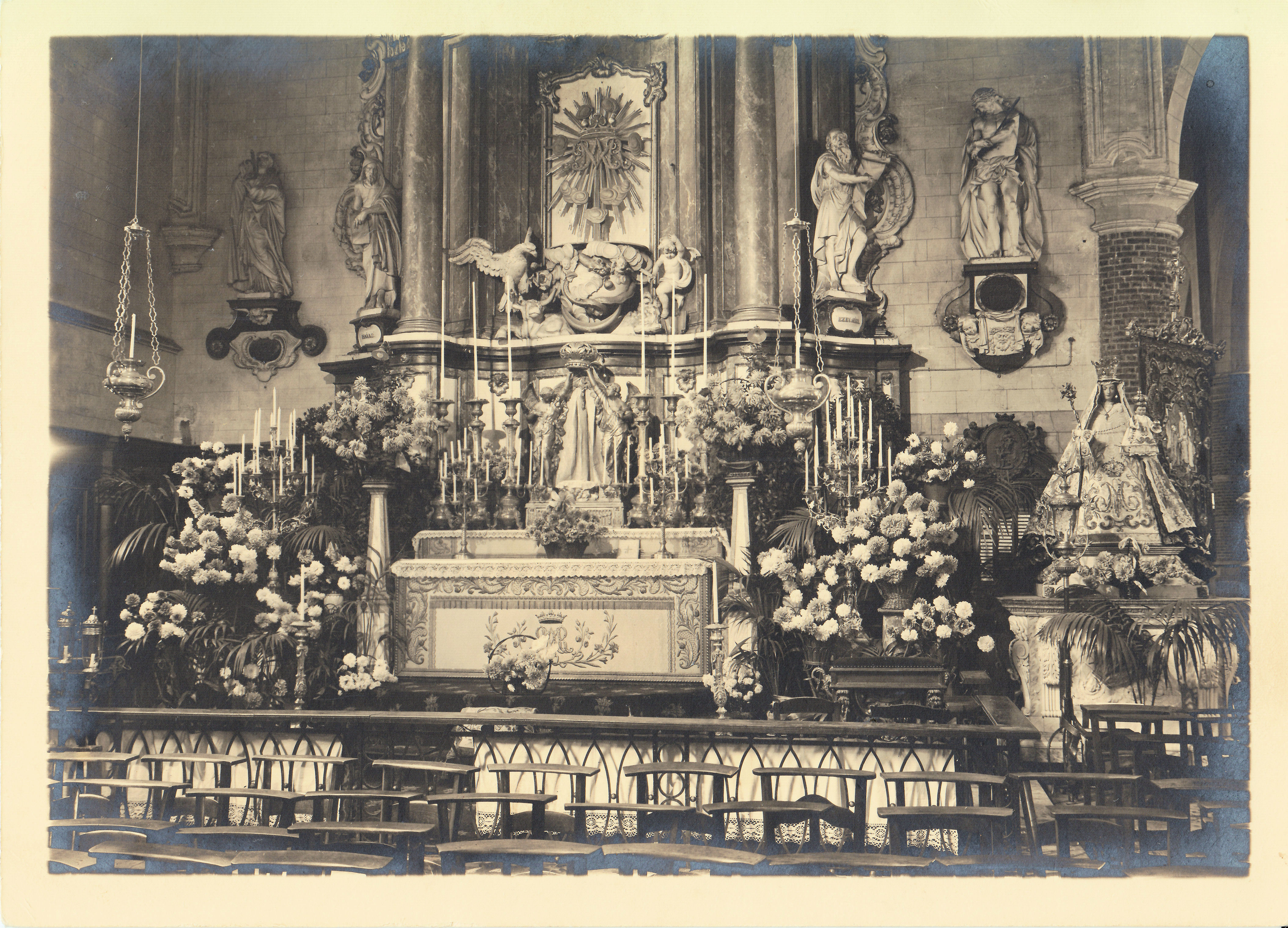 Maria-altaar in 1924